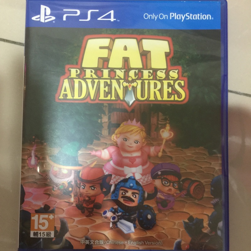 PS4 胖公主 中英文合版 中文版Fat Princess Adventures遊戲片