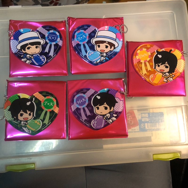 Kiramune Cafe 心型壓克力吊飾鈴村健一木村良平柿原徹也神谷浩史浪川大輔 蝦皮購物