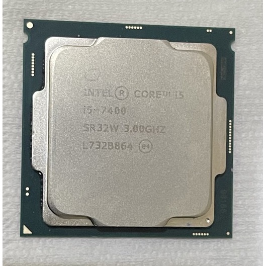 二手良品 INTEL i5 7400 CPU 處理器 LGA 1151 七代 附原廠風扇 品項漂亮