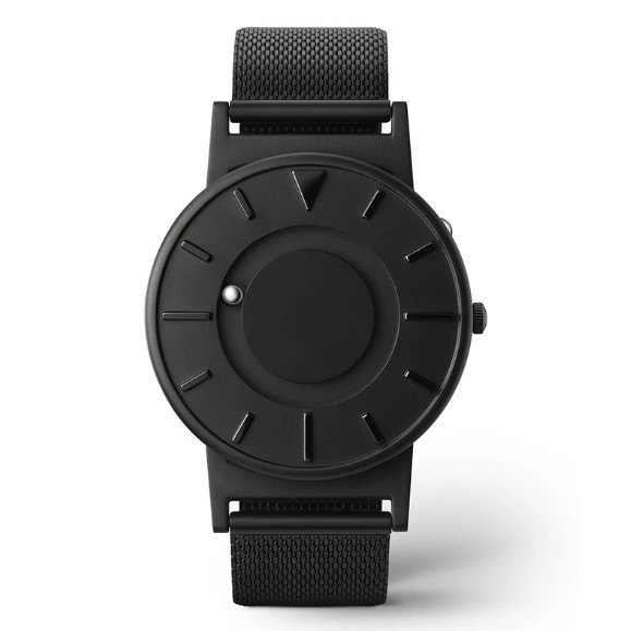 EONE  {全新公司正貨｝大英博物館典藏 全台首款觸感腕錶EONE Bradley - 神秘黑