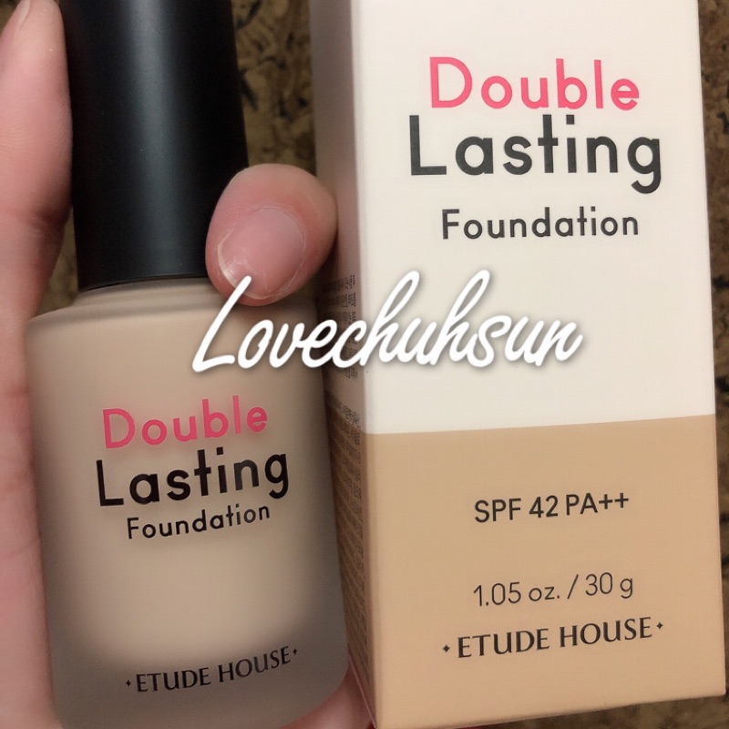 現貨 Etude house 持久粉底液 SPF42 PA++ 30g