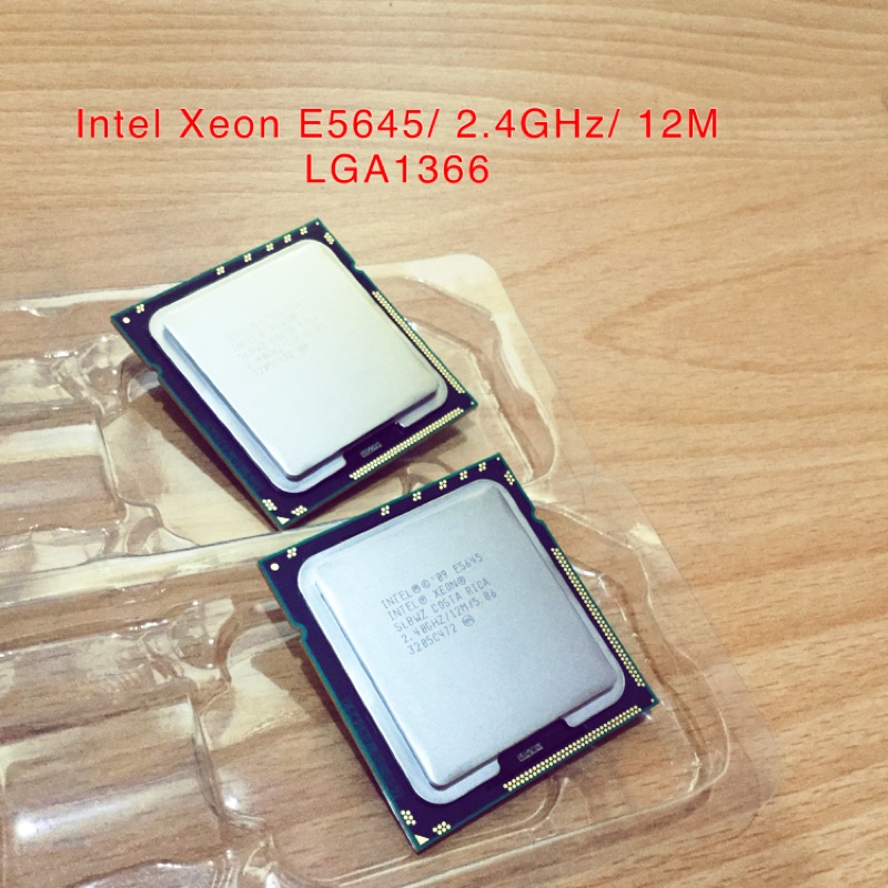 Intel 英特爾 Xeon E5645 CPU 中央處理器 （二手）