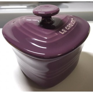 Le Creuset 愛心烤盅野莓紫🔥 全新品❗️180ml