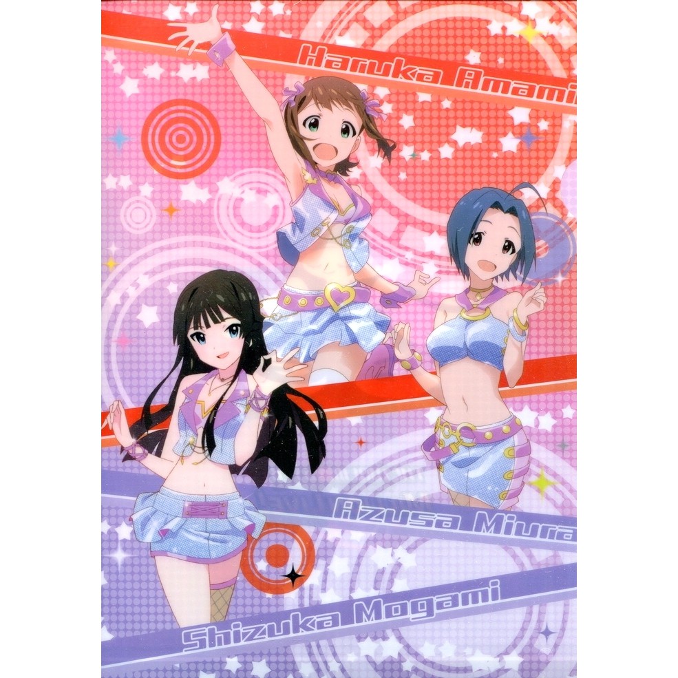 [加冰 已斷貨] () 偶像大師 百萬人演唱會 早期 日本LAWSON L夾 資料夾 文件夾 天海春香 三浦梓 最上靜香