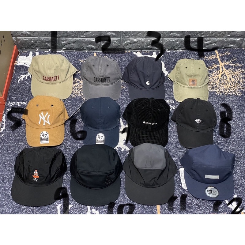 各式老帽 五分割Nike carhartt new era 47 brand adidas beams
