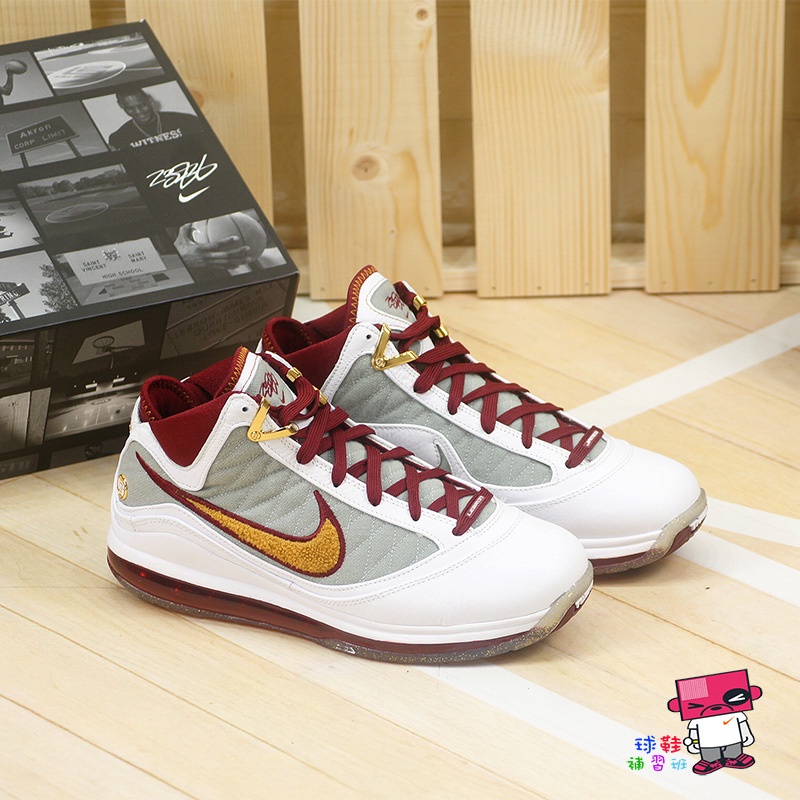 球鞋補習班 NIKE LEBRON 7 VII QS MVP 騎士隊 酒紅金 詹姆斯 LBJ 金蔥 CZ8915-100