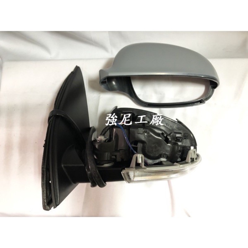 全新福斯 VW GOLF 5代 03 04 05 06 07 08年 電折 原廠型 LED 後視鏡 9P