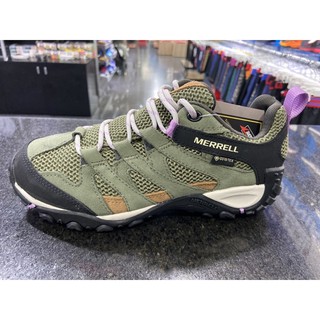 Merrell ALVERSTONE GTX 女款 GORE-TEX 防水 登山鞋 ML035714 青苔綠 健走 戶外