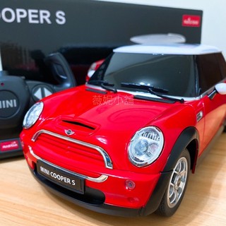 《薇妮玩具鋪》瑪琍歐遙控車1:14 Mini Cooper S 遙控跑車 迷你遙控車 超跑 27-094安全標章合格玩具