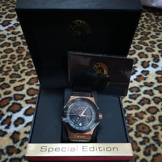 原裝正品 Caesar 凱撒 石英錶 CA-1018 全球限量 693/800 多買的便宜出售