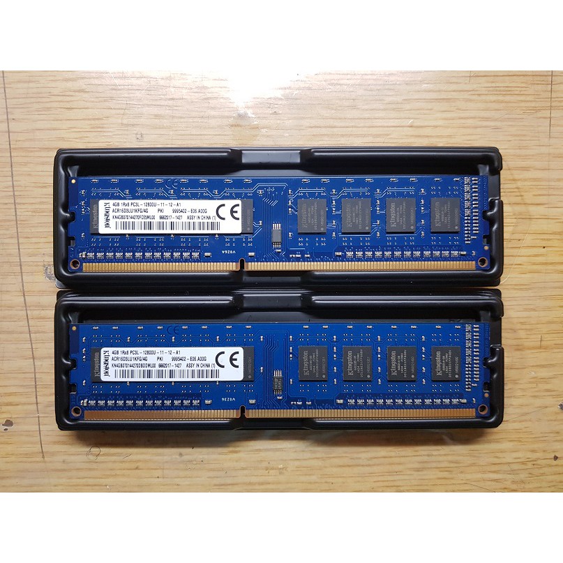 金士頓 Kingston 4GB DDR3 1600 PC3-12800 ACR16D3LU1KFG/4G 低電壓 8G