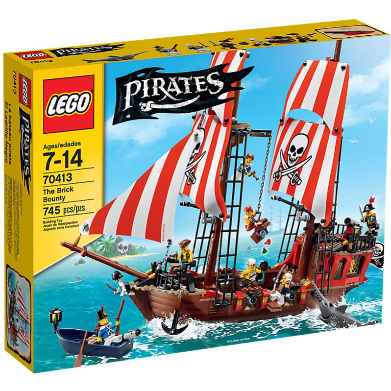 【ToyDreams】LEGO樂高 海盜系列 70413 海盜船〈全新未拆〉