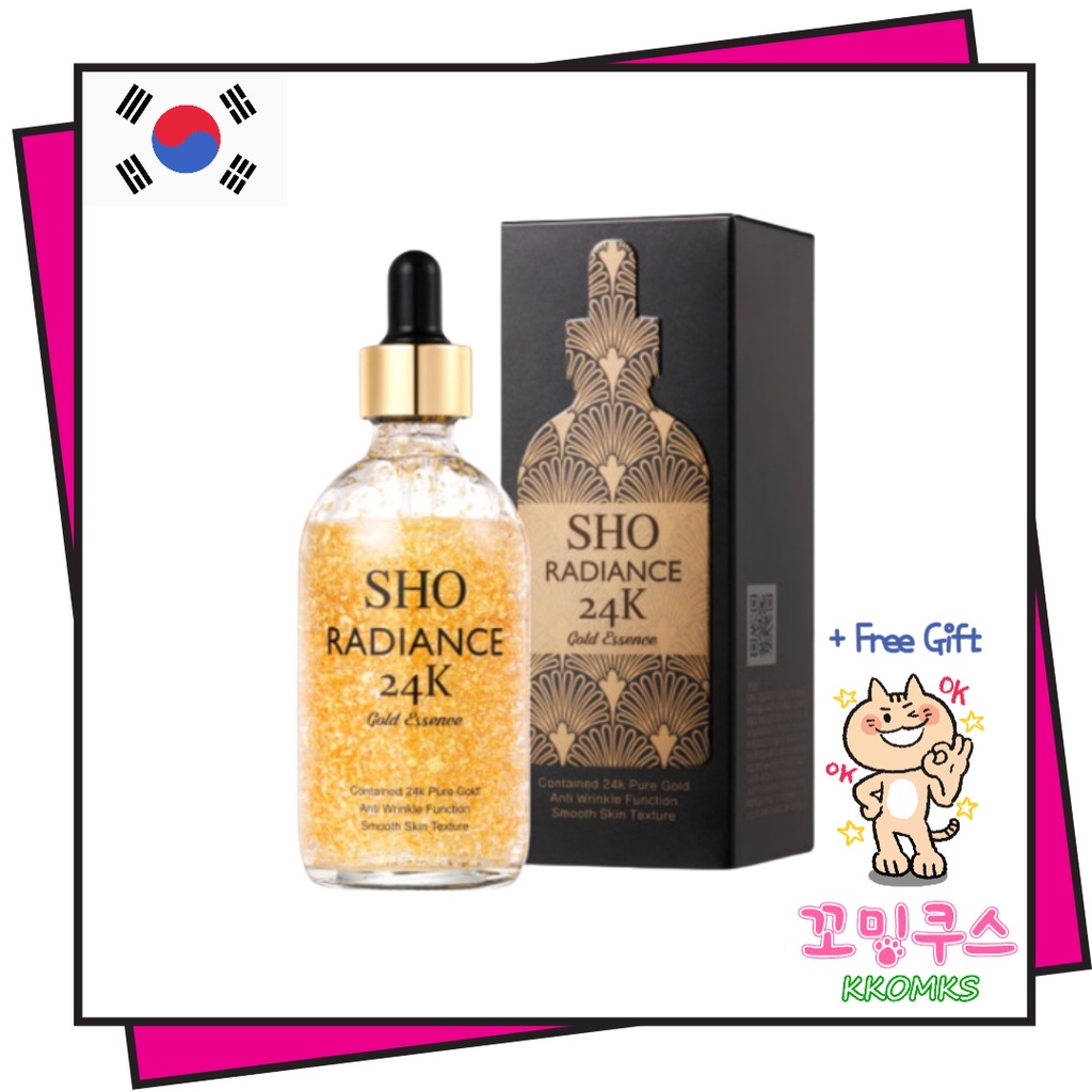 [韓國] Coreana  SHO RADIANCE 24K Gold Essence 24K 黃金精華 100ml