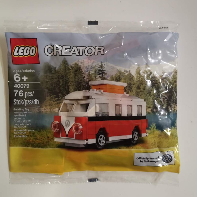 樂高 LEGO 40079 Mini VW T1 Camper Van 迷你福斯T1露營車  全新未拆