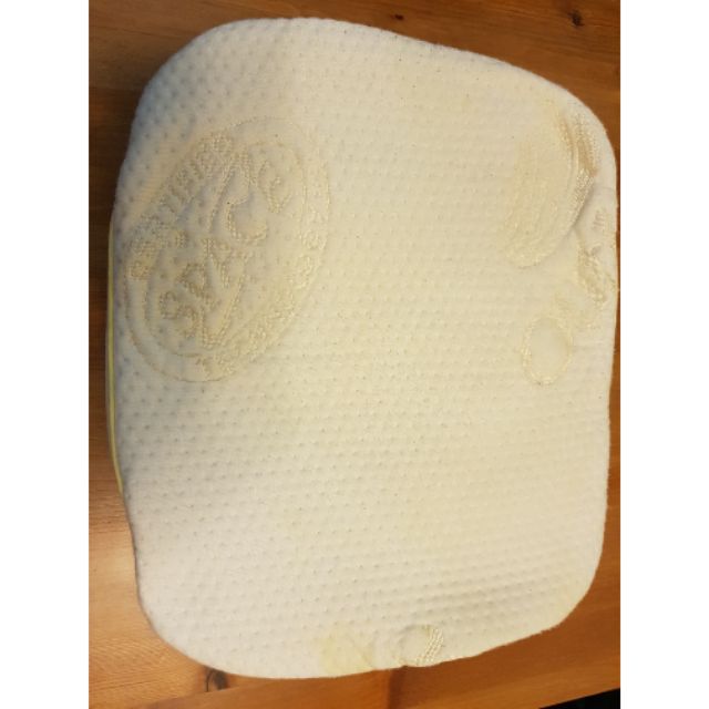 美國寶貝有機棉嬰兒護頭型乳膠枕