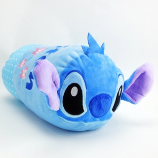 正版授權 迪士尼 STITCH 星際寶貝 史迪奇 造型小圓筒抱枕 午安枕 枕頭 靠枕