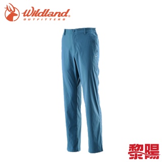 Wildland 荒野 21332 彈性透氣抗UV長褲 男款 (土耳其藍) 抗UV/排汗/吸濕快乾 21W21332