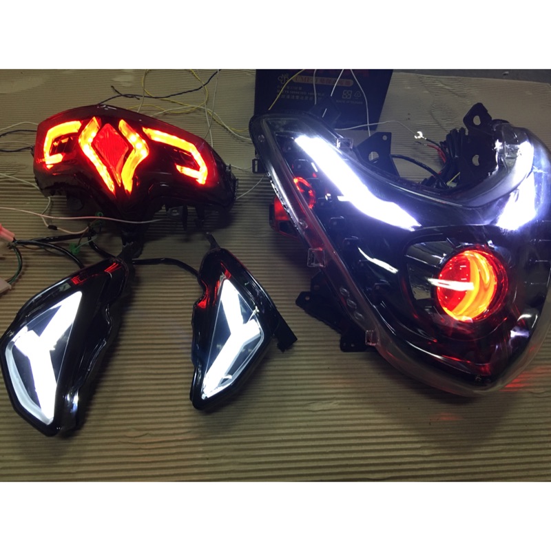 燈之匠smax155 S Max Smax 大燈魚眼大燈大燈總成頭燈燈 蝦皮購物