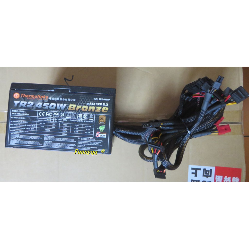 Thermaltake曜越 TR2 450W 電源供應器
