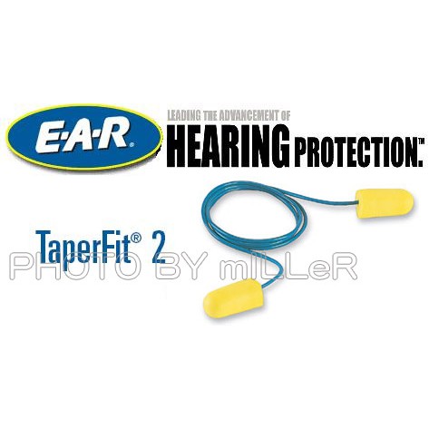 【含稅-可統編】美國原裝進口 3M EAR 最知名耳塞製造商 TaperFit 2 圓錐型(有線)