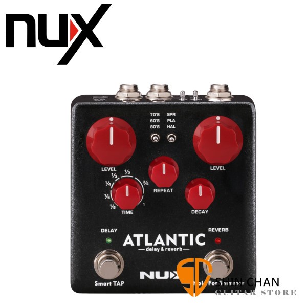 另贈多樣好禮 ☛ NUX Atlantic Delay &amp; Reverb 延遲&amp;殘響 NDR-5空間效果器 原廠公司貨
