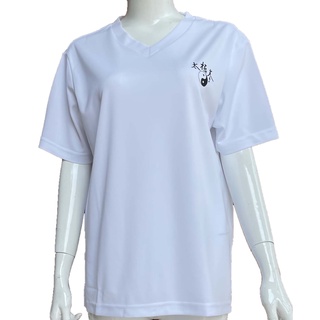 T15 白色V領 吸濕功夫衫 排汗衫 運動衫 太極 瑜珈 台灣製造