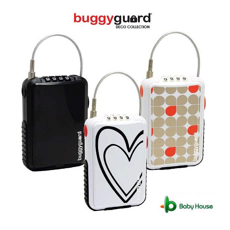 Buggyguard 嬰兒安全推車密碼鎖 外出用/手推車密碼鎖 /腳踏車密碼鎖 BabyHouse