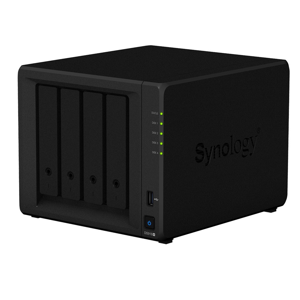 Synology DiskStation D918+ 4Bay 網路儲存伺服器 NAS 4GB 全新公司貨