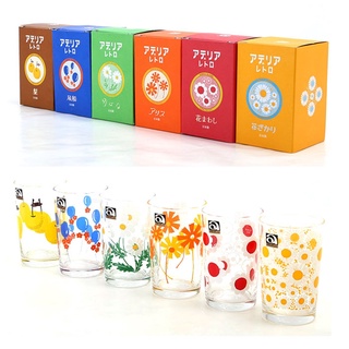 瑰朵選物 ◎ 日本製 正版 aderia 昭和復古 和風 水杯 果汁杯 飲料杯 玻璃杯