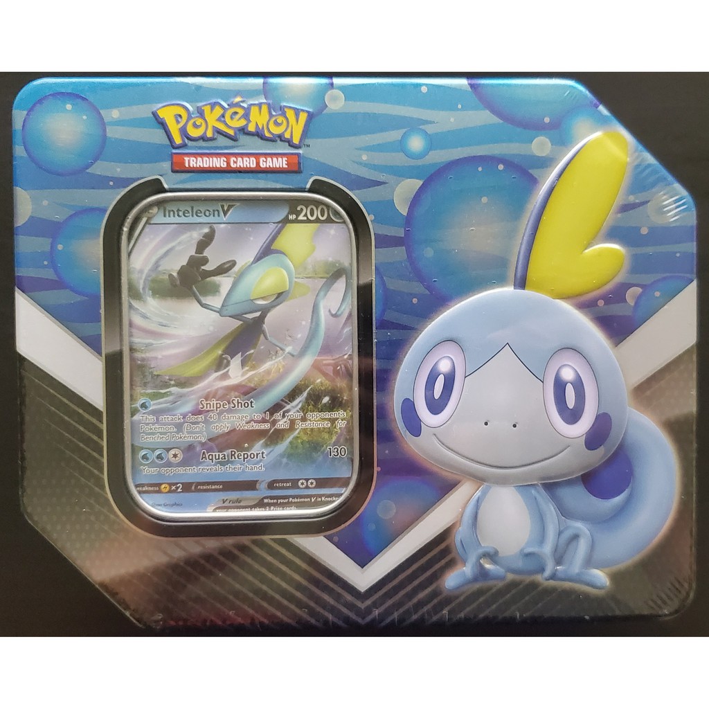 『Micky Lab』美版 Pokemon TCG Galar Partner Tin lnteleon V 淚眼蜥鐵盒