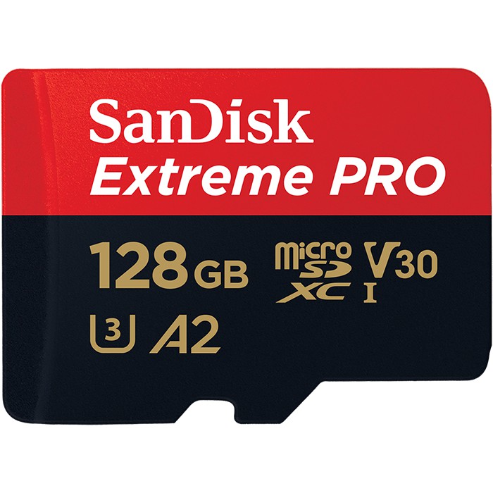 SanDisk Extreme Pro Micro SDXC 128G 記憶卡 (A2/V30/200MB/s)