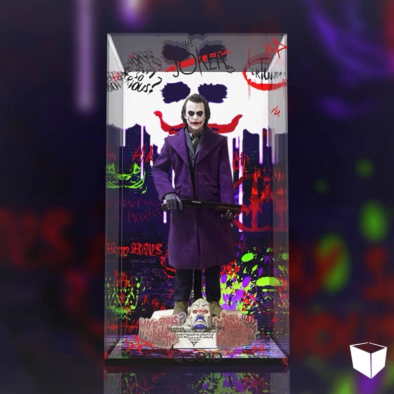 《Yao 挖寶趣》Hot Toys 蝙蝠俠 黑暗騎士 小丑  Joker 1/4  專用展示盒