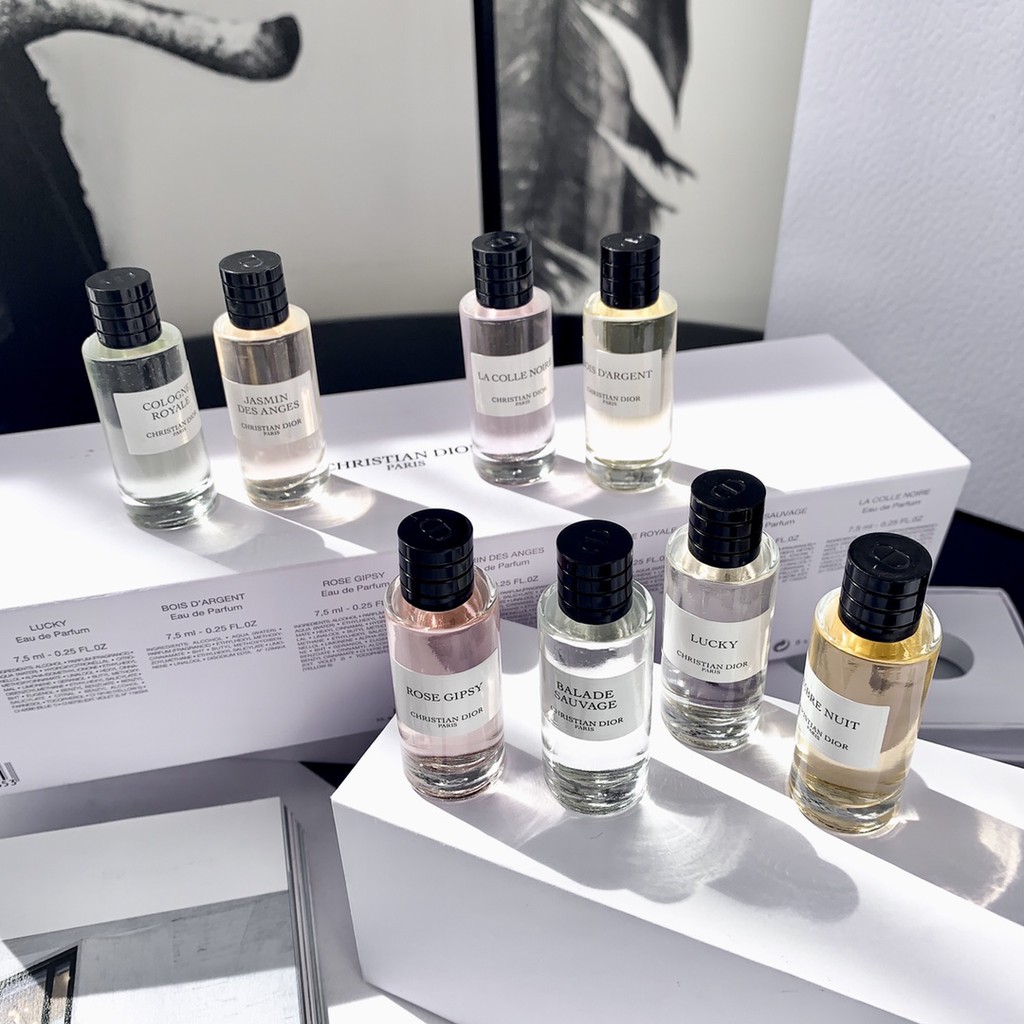 Dior 迪奧Dior香氛世家迪奧典藏香水小樣8件套香水禮盒7.5ml×8 送禮首選 