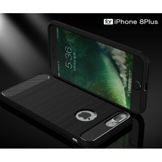 台灣本地現貨 蘋果iphone 8 plus 5.5吋 碳纖維拉絲手機殼360全包殼/防指紋/耐磨材質/抗髒污/孔位精準