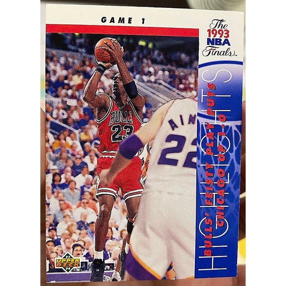 NBA 球員卡 Michael Jordan MJ 1993-94 Upper Deck #198