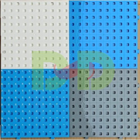 小荳荳 2公分連接方塊適用 塑膠百洞板 台灣製 數學教具