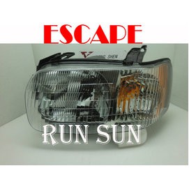 ●○RUN SUN 車燈,車材○● 全新 福特 2001 2002 2003 ESCAPE 美規原廠型 大燈 一對