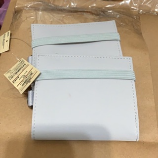 #無印良品～旅行用錢包 淺灰色 全新