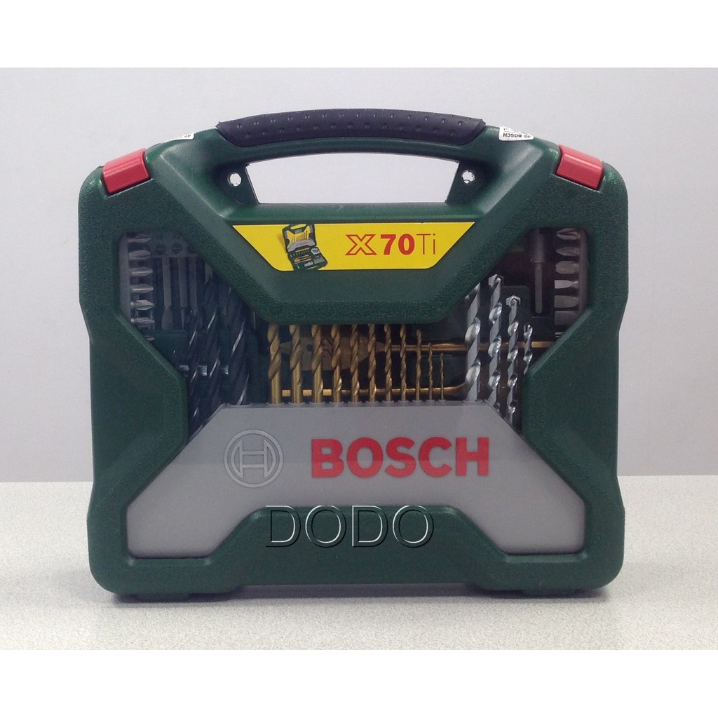 BOSCH 博士 X-line 鍍鈦套裝組/電動工具 70件組