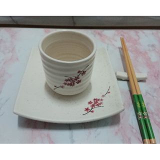 全新現貨 日式杯盤組 和風 茶杯