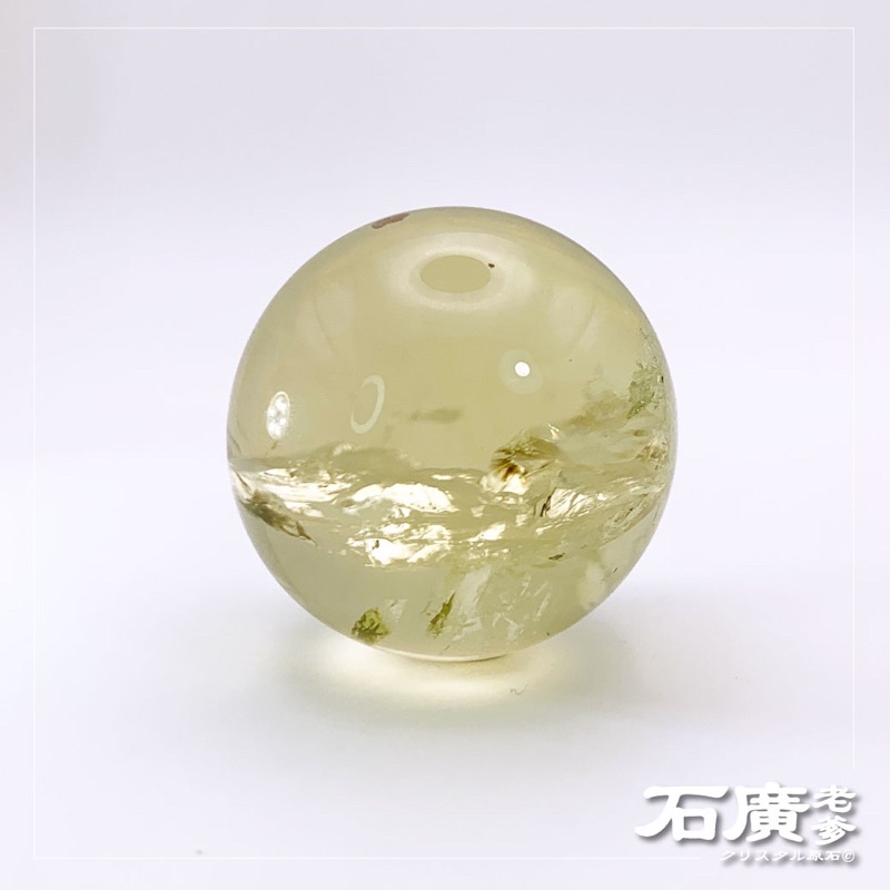 【 石廣老爹｜療癒原礦·天然水晶 】黃水晶球、彩虹、隱山、高透、爆彩、招偏財必備