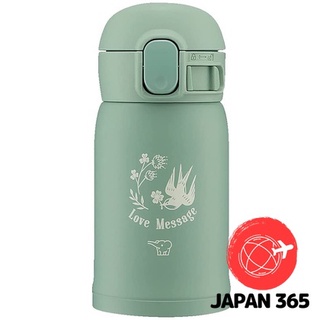 【日本直送】ZOJIRUSHI 不鏽鋼 水壺 保溫水壺 0.24L 灰綠色 SM-WP24-GZ