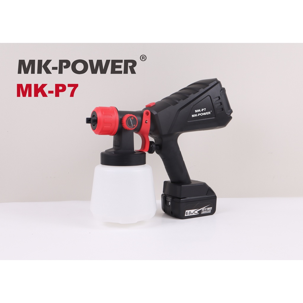 WIN五金 MK-POWER MK-P7(單主機) 18V電動噴漆槍 直上牧田 噴漆槍 油漆噴槍 噴漆槍 油漆 高壓電動