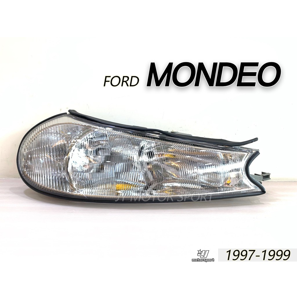 小傑車燈精品--全新 FORD 福特 MONDEO 97 98 99 年 原廠型 副廠 晶鑽 大燈 一邊1300