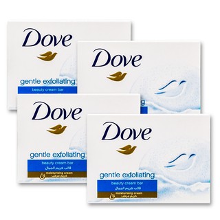 【Dove 多芬】乳霜滋潤香皂-溫和去角質(90g*4塊入)【兔雜tuzha】