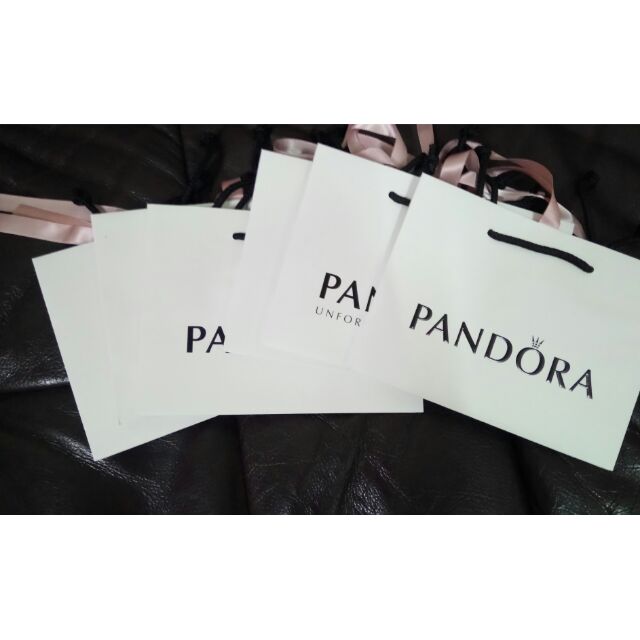 全新 正品 PANDORA 潘朵拉紙袋