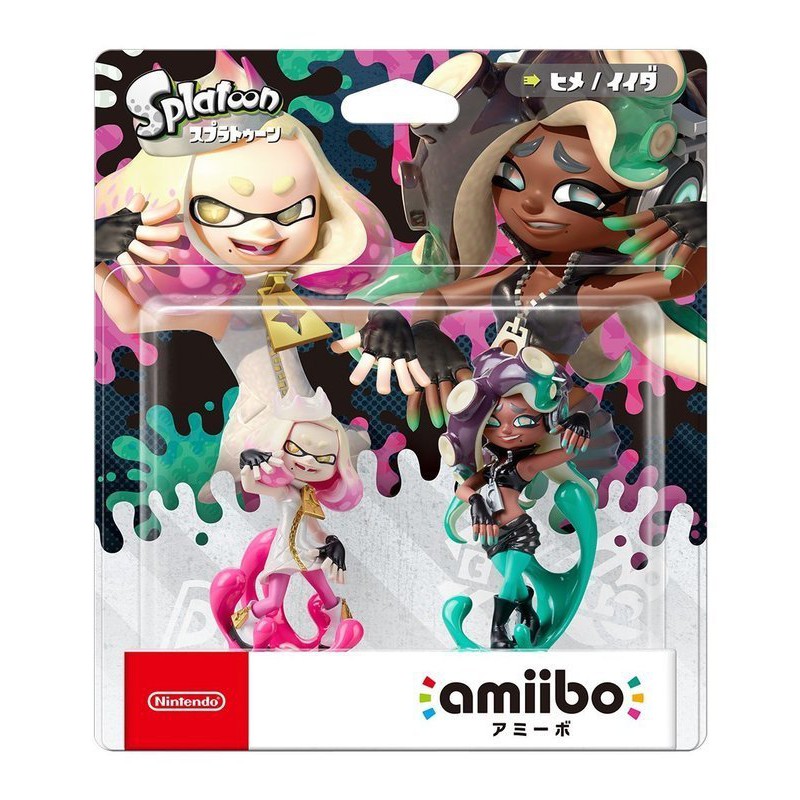 任天堂amiibo Nfc Switch Ns 漆彈大作戰2 觸手少女小姬飯田splatoon 2 Dj 台中 蝦皮購物