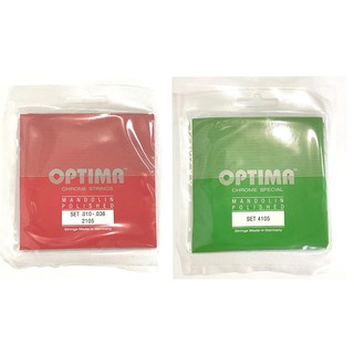 德國 OPTIMA 曼陀林 曼陀鈴 Mandolin 弦 string 紅弦 2105 綠弦 4105 整套或單組