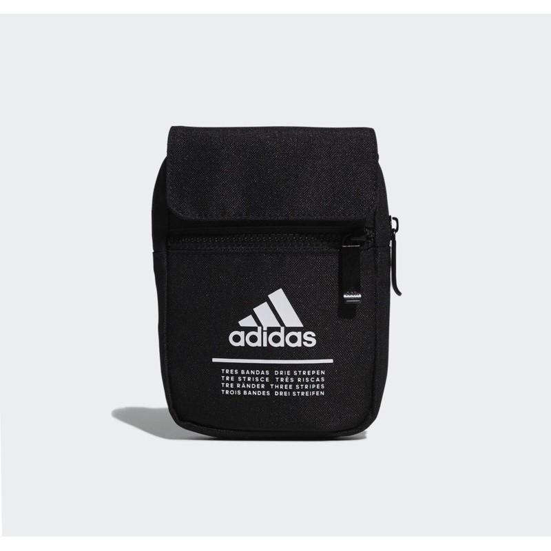 [Adidas] 現貨供應 運動小側背包 隨身包 手機包 黑色 GE4630《曼哈頓運動休閒館》