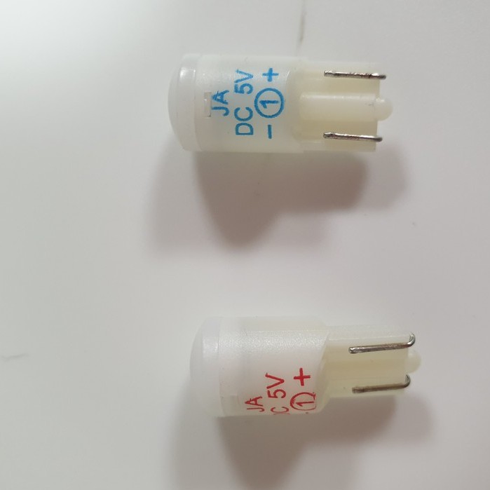 T10 LED 燈泡, 5V 藍色LED燈,特製5V led 燈, 可用於任何T10 燈座上.